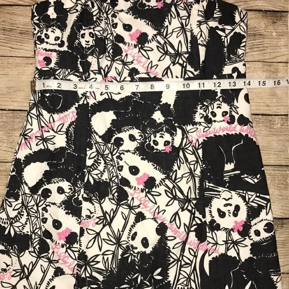 Lilly Pulitzer Pandamonium Bowen Dress RARE - Picture 6 of 7